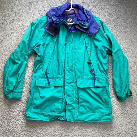 Vintage Columbia Insulated Jacket Womens Small Ultrex Burlington Full Zip - Picture 1 of 11